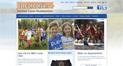 Desktop Screenshot of beebeedesigns.com